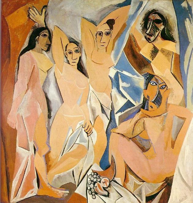 Quadro Les Demoiselles d'Avignon