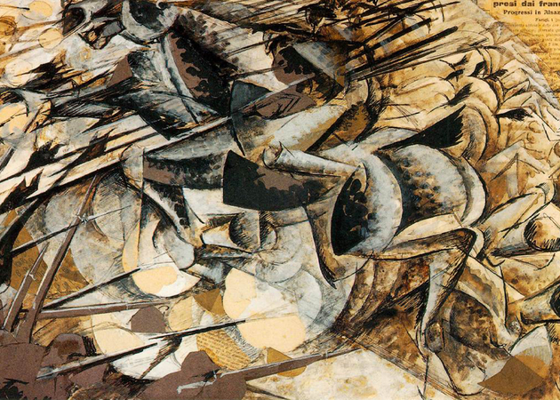 Quadro Carga dos Lanceiros