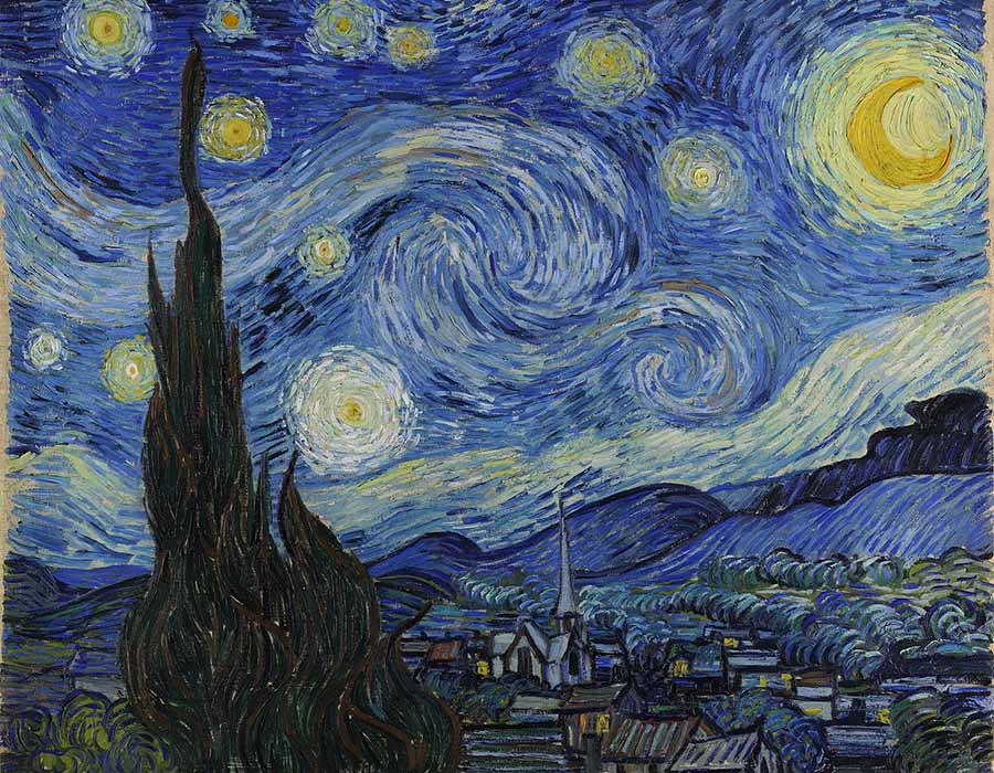 Quadro Noite Estrelada